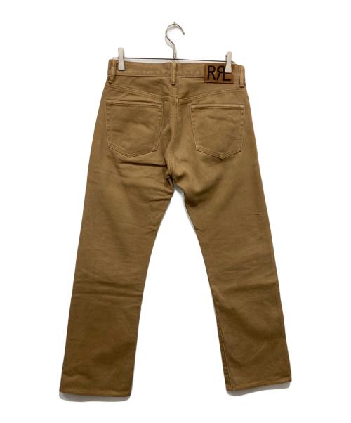 RRL（ダブルアールエル）RRL (ダブルアールエル) straight leg デニムパンツ ブラウン サイズ:28の古着・服飾アイテム