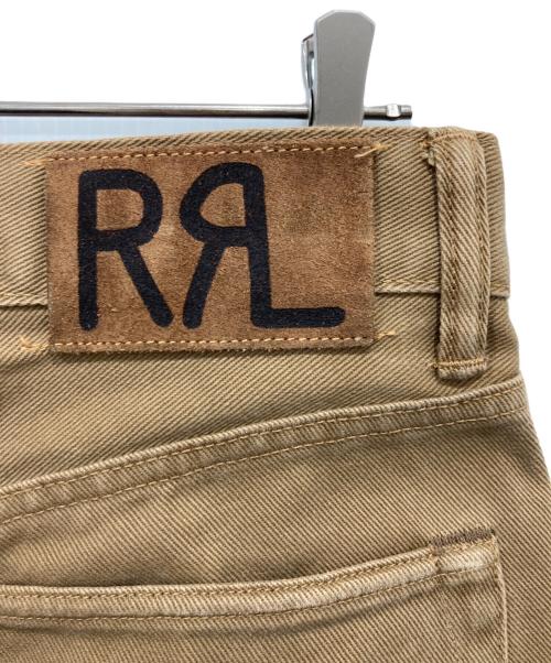 RRL（ダブルアールエル）RRL (ダブルアールエル) straight leg デニムパンツ ブラウン サイズ:28の古着・服飾アイテム