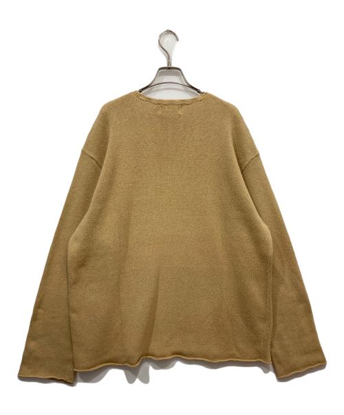 RRL（ダブルアールエル）RRL (ダブルアールエル) コットンニット ベージュ サイズ:ＸＬの古着・服飾アイテム
