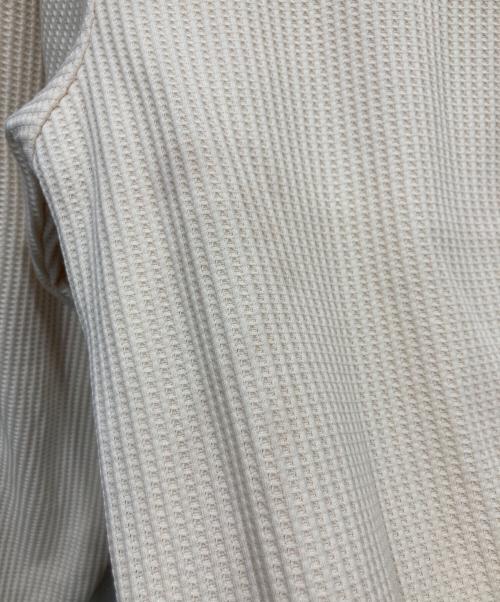 adidas（アディダス）adidas (アディダス) ワッフル クラシック トラックトップ ベージュ×ブラック サイズ:Lの古着・服飾アイテム
