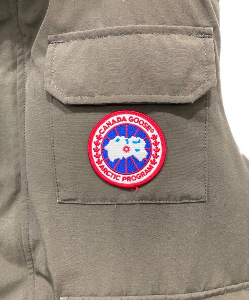 CANADA GOOSE（カナダグース）CANADA GOOSE (カナダグース) HUDSON ダウンベスト カーキ サイズ:Mの古着・服飾アイテム