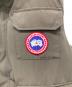 中古・古着 CANADA GOOSE (カナダグース) HUDSON ダウンベスト カーキ サイズ:M：30000円