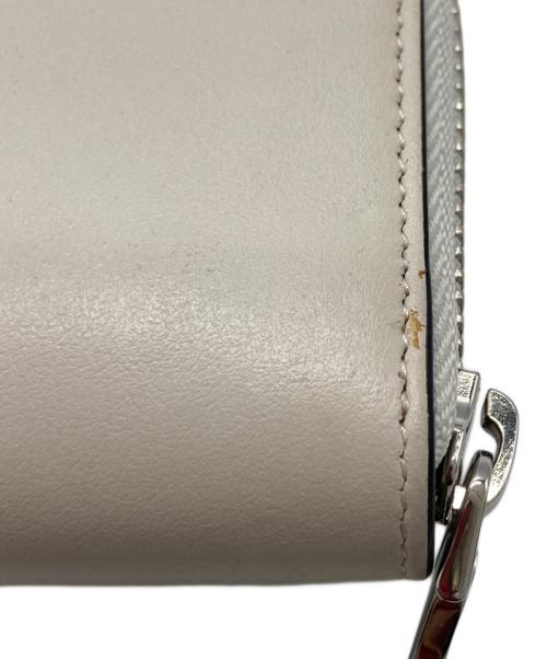 Christian Louboutin（クリスチャン・ルブタン）Christian Louboutin (クリスチャン・ルブタン) PANETTONE コインケース ホワイト×レッドの古着・服飾アイテム