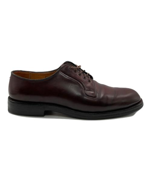BROOKS BROTHERS（ブルックスブラザーズ）BROOKS BROTHERS (ブルックスブラザーズ) Alden (オールデン) コードバン プレーントゥシューズ ブラウン サイズ:8Bの古着・服飾アイテム