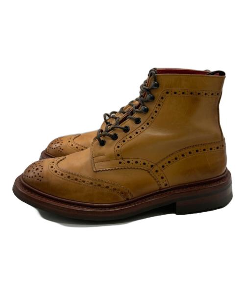 Tricker's（トリッカーズ）Tricker's (トリッカーズ) STOW カントリーブーツ ブラウン サイズ:8-2の古着・服飾アイテム