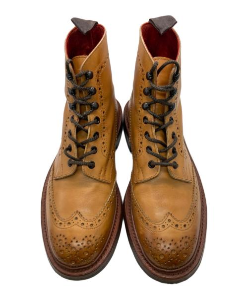 Tricker's（トリッカーズ）Tricker's (トリッカーズ) STOW カントリーブーツ ブラウン サイズ:8-2の古着・服飾アイテム