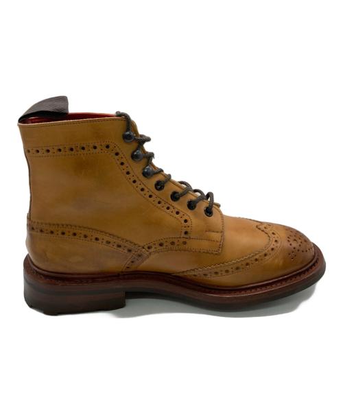 Tricker's（トリッカーズ）Tricker's (トリッカーズ) STOW カントリーブーツ ブラウン サイズ:8-2の古着・服飾アイテム
