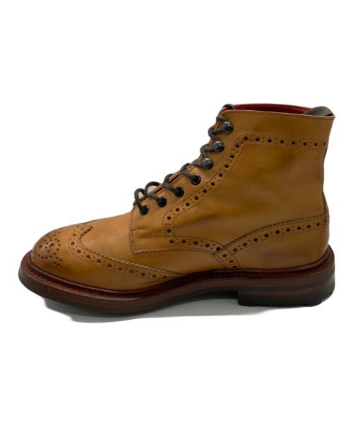 Tricker's（トリッカーズ）Tricker's (トリッカーズ) STOW カントリーブーツ ブラウン サイズ:8-2の古着・服飾アイテム