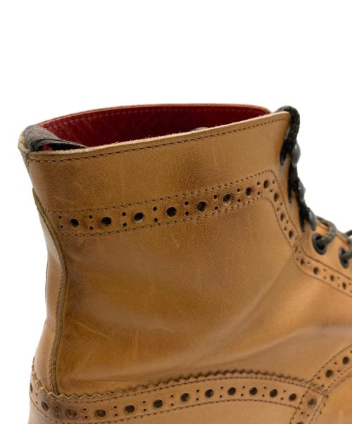Tricker's（トリッカーズ）Tricker's (トリッカーズ) STOW カントリーブーツ ブラウン サイズ:8-2の古着・服飾アイテム