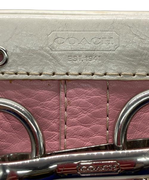 COACH（コーチ）COACH (コーチ) キャリーオール ハンドバッグ ピンクの古着・服飾アイテム