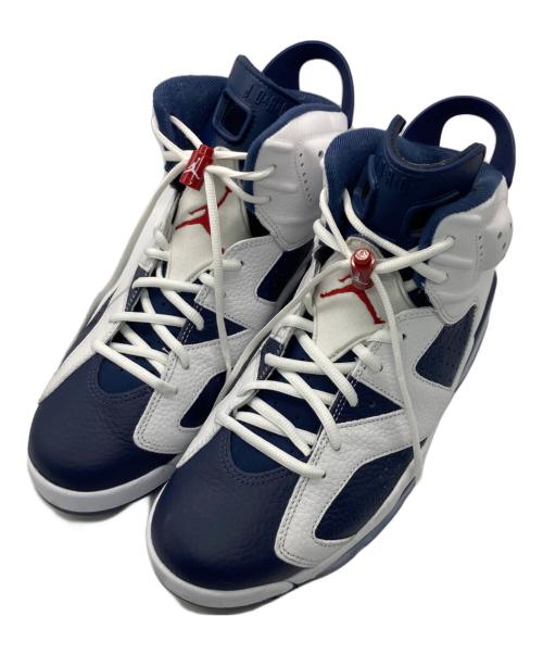 NIKE（ナイキ）NIKE (ナイキ) Air Jordan 6 Retro ホワイト×ネイビー サイズ:29cmの古着・服飾アイテム