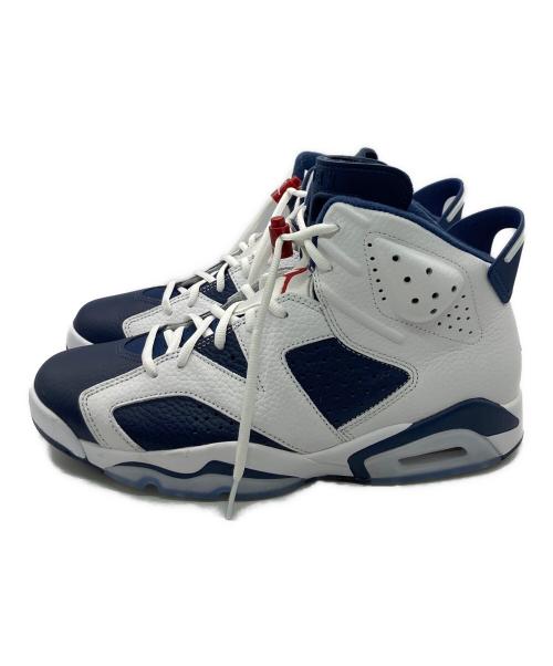 NIKE（ナイキ）NIKE (ナイキ) Air Jordan 6 Retro ホワイト×ネイビー サイズ:29cmの古着・服飾アイテム