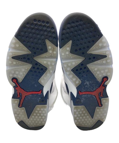 NIKE（ナイキ）NIKE (ナイキ) Air Jordan 6 Retro ホワイト×ネイビー サイズ:29cmの古着・服飾アイテム
