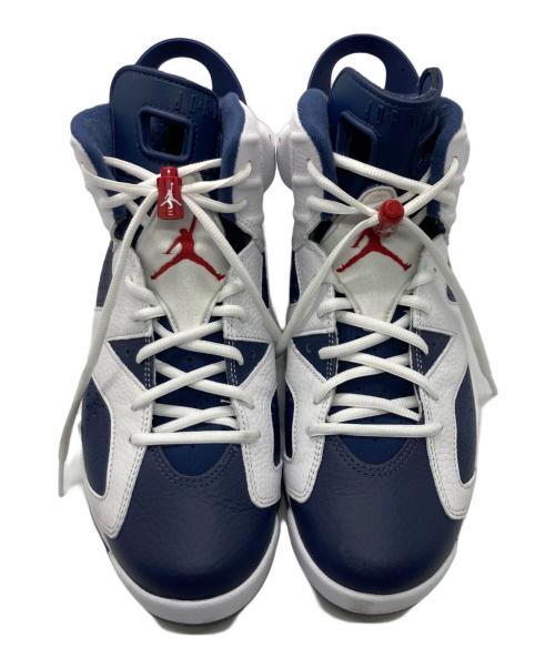 NIKE（ナイキ）NIKE (ナイキ) Air Jordan 6 Retro ホワイト×ネイビー サイズ:29cmの古着・服飾アイテム