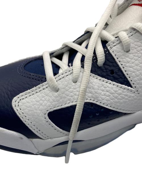 NIKE（ナイキ）NIKE (ナイキ) Air Jordan 6 Retro ホワイト×ネイビー サイズ:29cmの古着・服飾アイテム