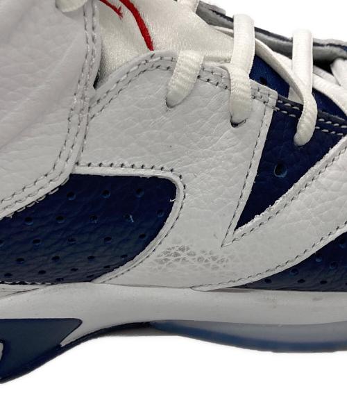 NIKE（ナイキ）NIKE (ナイキ) Air Jordan 6 Retro ホワイト×ネイビー サイズ:29cmの古着・服飾アイテム