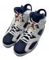 NIKE（ナイキ）の古着「Air Jordan 6 Retro」｜ホワイト×ネイビー