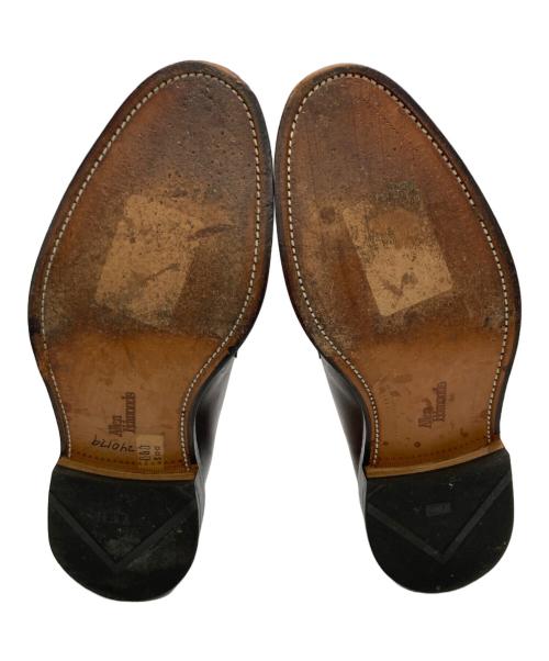 Allen Edmonds（アレン エドモンズ）Allen Edmonds (アレン エドモンズ) Seneca Vチップシューズ ダークブラウン サイズ:9 1/2Eの古着・服飾アイテム