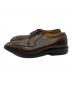 Allen Edmonds (アレン エドモンズ) Seneca Vチップシューズ ダークブラウン サイズ:9 1/2E：20000円