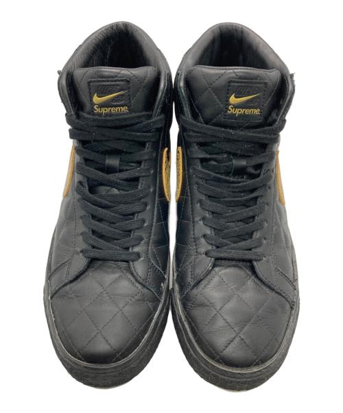 NIKE SB（ナイキエスビー）NIKE SB (ナイキエスビー) Supreme (シュプリーム) Blazer Mid ブラック サイズ:27ｃｍの古着・服飾アイテム