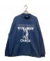 Hysteric Glamour（ヒステリックグラマー）の古着「CHAOSモックネックスウェット」｜ネイビー