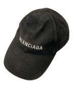 BALENCIAGAバレンシアガ）の古着「NEW BASEBALL CAP」｜ブラック