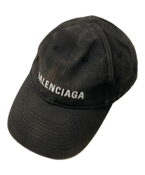 BALENCIAGA（バレンシアガ）BALENCIAGA (バレンシアガ) NEW BASEBALL CAP ブラックの古着・服飾アイテム