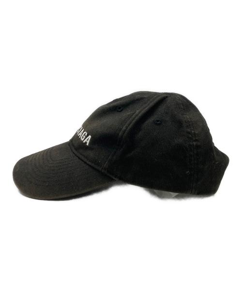 BALENCIAGA（バレンシアガ）BALENCIAGA (バレンシアガ) NEW BASEBALL CAP ブラックの古着・服飾アイテム
