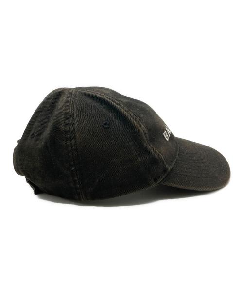 BALENCIAGA（バレンシアガ）BALENCIAGA (バレンシアガ) NEW BASEBALL CAP ブラックの古着・服飾アイテム