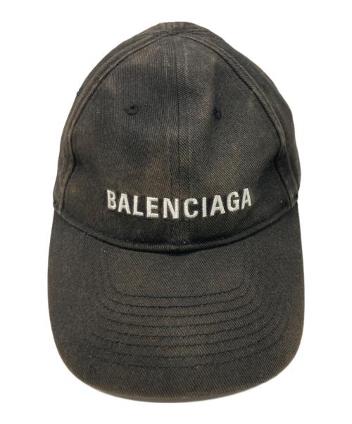 BALENCIAGA（バレンシアガ）BALENCIAGA (バレンシアガ) NEW BASEBALL CAP ブラックの古着・服飾アイテム