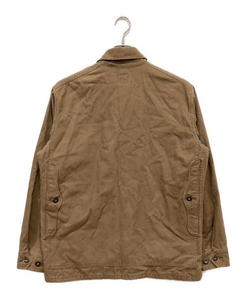 POST O'ALLS（ポストオーバーオールズ）POST O'ALLS (ポストオーバーオールズ) カバーオール ブラウン サイズ:Ｓの古着・服飾アイテム