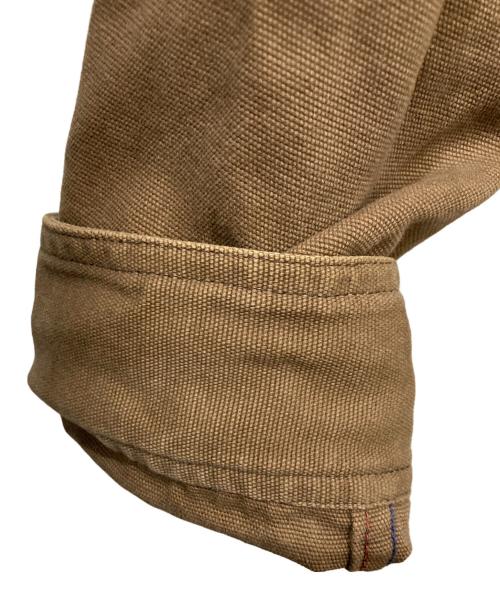 POST O'ALLS（ポストオーバーオールズ）POST O'ALLS (ポストオーバーオールズ) カバーオール ブラウン サイズ:Ｓの古着・服飾アイテム