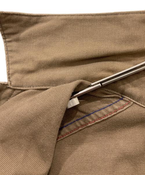 POST O'ALLS（ポストオーバーオールズ）POST O'ALLS (ポストオーバーオールズ) カバーオール ブラウン サイズ:Ｓの古着・服飾アイテム