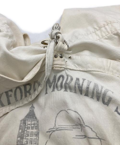 USED（USED）USED (USED) ニュースペーパーベスト ベージュ サイズ:FREEの古着・服飾アイテム