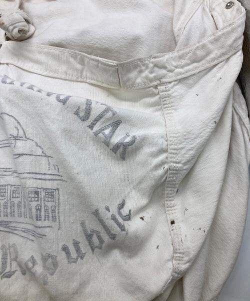 USED（USED）USED (USED) ニュースペーパーベスト ベージュ サイズ:FREEの古着・服飾アイテム