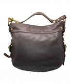 COACHコーチ）の古着「ワンショルダーバッグ」｜ブラウン