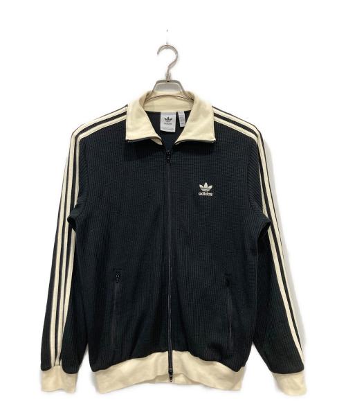 adidas（アディダス）adidas (アディダス) ワッフルクラシック トラックトップ ブラック サイズ:Lの古着・服飾アイテム