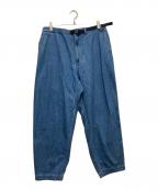 THE NORTHFACE PURPLELABELザ・ノースフェイス パープルレーベル）の古着「Denim Wide Tapered Field Pants」｜インディゴ