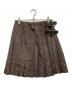 O'NEIL OF DUBLIN（オニールオブダブリン）の古着「GUN CLUB KILT MINI SKIRT」｜ブラウン