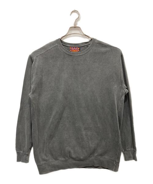 BUDSPOOL（バッズプール）BUDSPOOL (バッズプール) バックロゴスウェット グレー サイズ:Lの古着・服飾アイテム