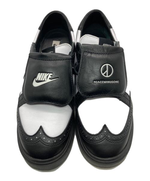 NIKE（ナイキ）NIKE (ナイキ) PEACEMINUSONE (ピースマイナスワン) Kwondo 1 Black and White G-DRAGON ブラック×ホワイト サイズ:26.5cmの古着・服飾アイテム