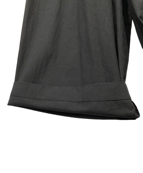HAVERSACK（ハバーサック）HAVERSACK (ハバーサック) ポプリンワッシャー シームレスワイドイージーパンツ ブラック サイズ:1の古着・服飾アイテム