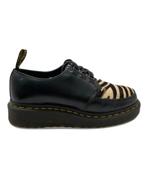 Dr.Martens（ドクターマーチン）Dr.Martens (ドクターマーチン) RAMSEY ZEB ブラック×ベージュ サイズ:UK4の古着・服飾アイテム