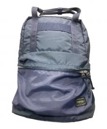 PORTER×TRAVEL COUTURE by LOWERCASE（ポーター×トラベルクチュールバイローワーケース）の古着「Force Day Pack」｜ネイビー