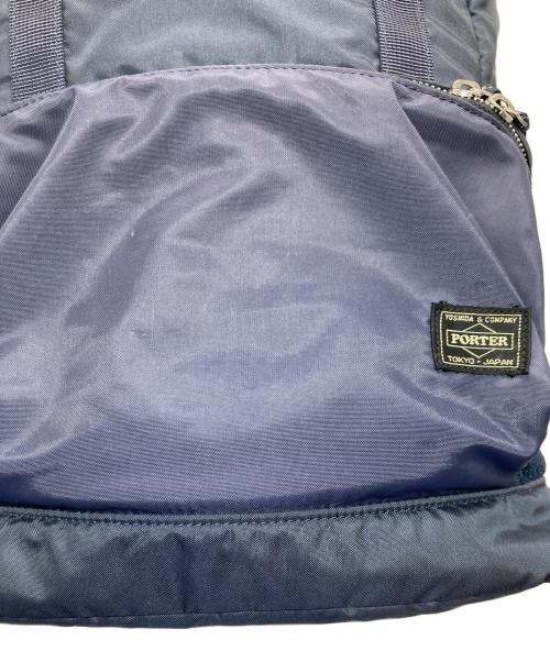 PORTER（ポーター）PORTER (ポーター) TRAVEL COUTURE by LOWERCASE (トラベルクチュールバイローワーケース) Force Day Pack ネイビーの古着・服飾アイテム
