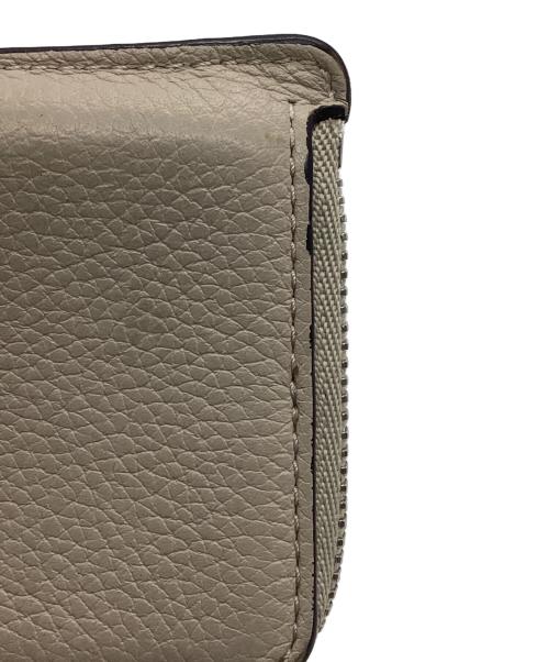 LOEWE（ロエベ）LOEWE (ロエベ) コインカードホルダー グレージュ・ブラウンの古着・服飾アイテム