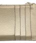 中古・古着 LOEWE (ロエベ) コインカードホルダー グレージュ・ブラウン：20000円