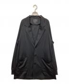s'yteサイト）の古着「High-gauge jersey jacket」｜ブラック