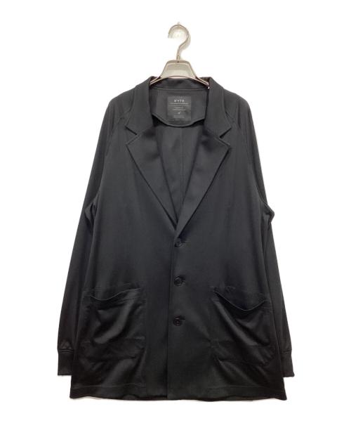 s'yte（サイト）s'yte (サイト) High-gauge jersey jacket ブラック サイズ:3の古着・服飾アイテム