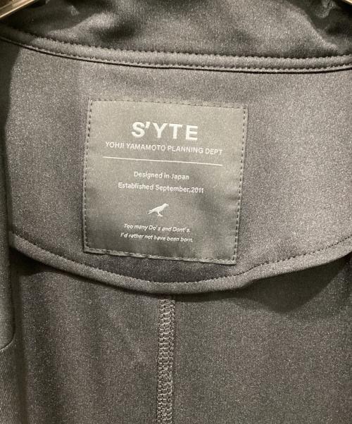 s'yte（サイト）s'yte (サイト) High-gauge jersey jacket ブラック サイズ:3の古着・服飾アイテム